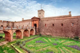 Cesta na vrch Montjuic