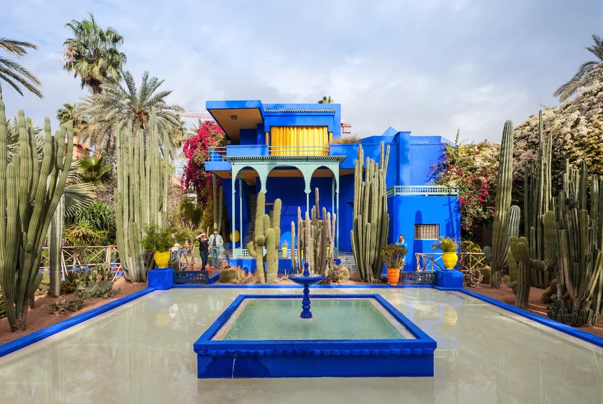 Jardin Majorelle Marrákeš Jardin Majorelle Marrákeš