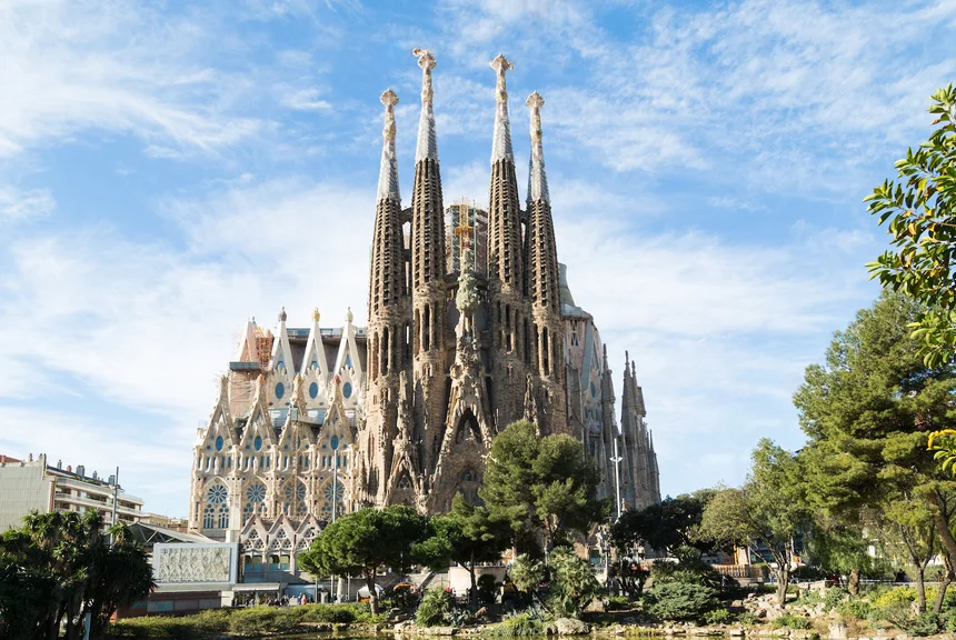 Katedrála La Sagrada Família Barcelona Katedrála La Sagrada Família Barcelona